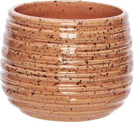 Cosy & Trendy Bloempot Peach - D14xH10,8cm - Rond - Dolomiet