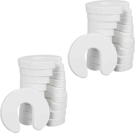 deurstopper foam - set van 20 stuks - vingerbescherming baby - klembescherming