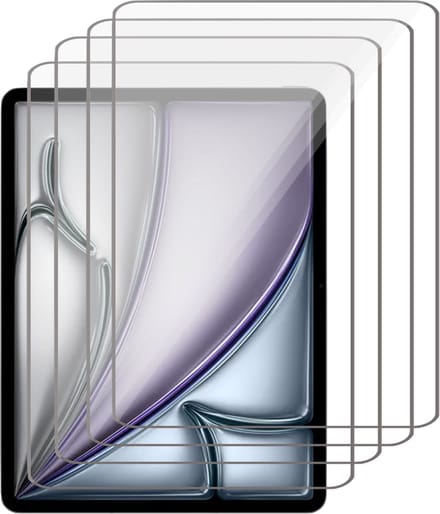 Screenprotector geschikt voor iPad Air 11 inch 2024 - 4x Gehard Glas Screen Protector GlassGuard