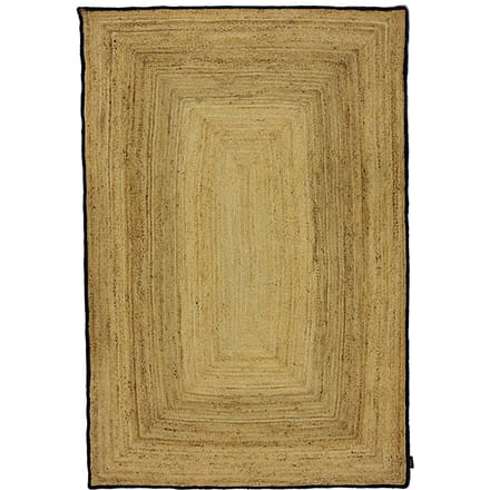 Vloerkleed Alabama handgemaakt jute | Bakero