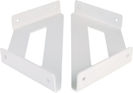 Gorillz Hower Plankdragers Metaal - Set van 2 - Legplankdragers - Wit