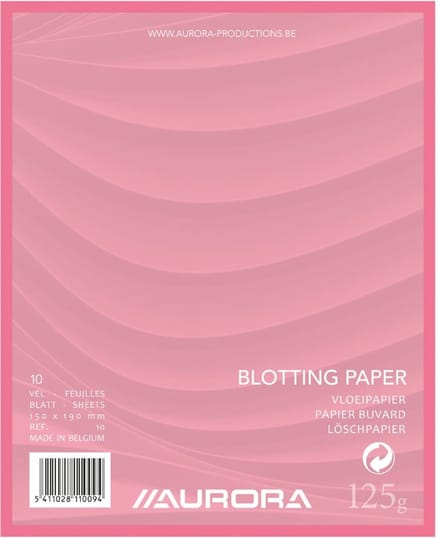 Aurora Vloeipapier - Roze - 150x190mm - 125g - vel
