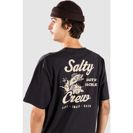 Salty Crew Bait & Tackle Vintage T-Shirt zwart