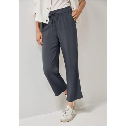 7/8 Wide Legs viscose broek