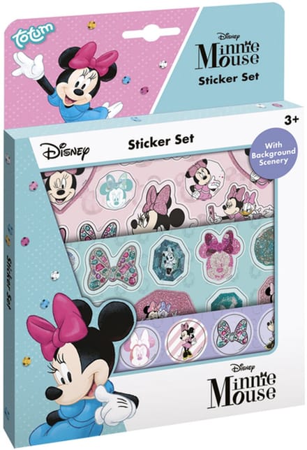 Minnie mouse sticker set | 12 stuks