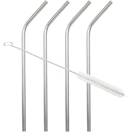 Gebogen rietjes met schoonmaakborstel Chevalier Diffusion (x4)