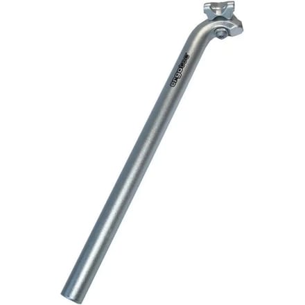 Ergotec Zadelpen Vast Hook 27,2 X 400 Mm Aluminium Zilver