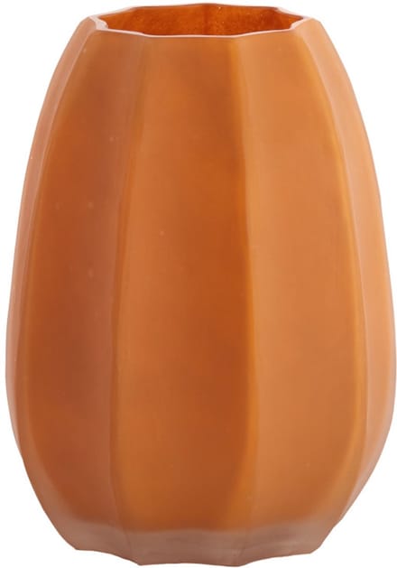 Light & Living BRADLEY karamelkleurig glas – Ø17x23,5 cm