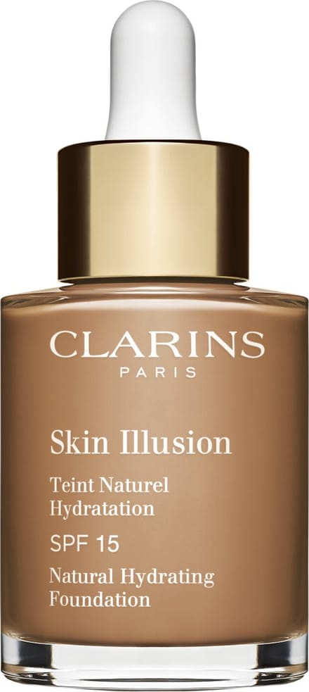 Clarins Skin Illusion Teint Naturel Hydratation - SPF 15 - Foundation - 113 Chestnut - 30 ml