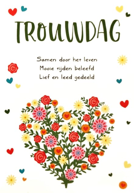 Kaart - Intense - Trouwdag- TE013-E