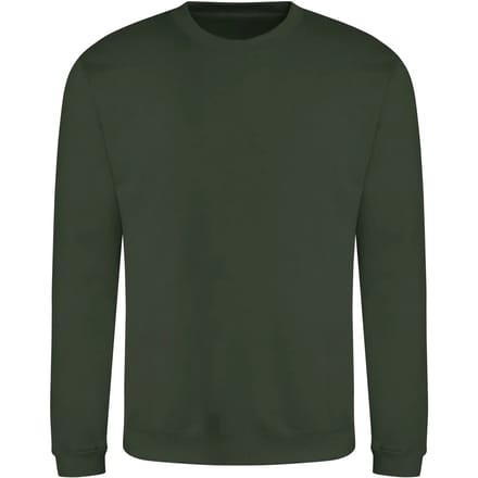Just Hoods - AWDis Sweat - Forest Green maat M