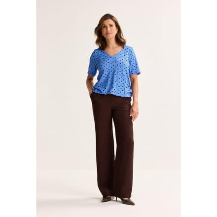 Rechte Broek Met Rugelastiek