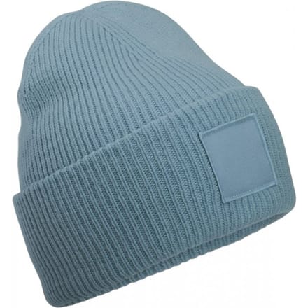 Beechfield Tonale patch muts met diepe manchet (Stofblauw)