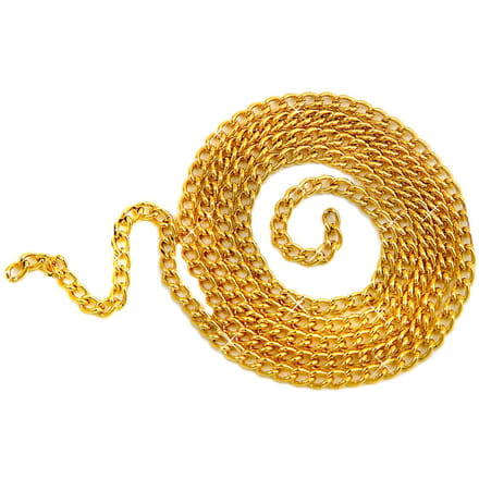 Ankerketting, 1,9 mm - verguld