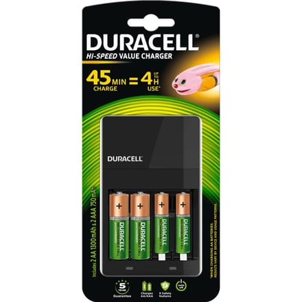 Duracell Advanced Charger CEF27 Batterijlader NiMH AAA (potlood), AA (penlite)