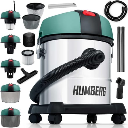 Industriële stofzuiger 20L - 1200W