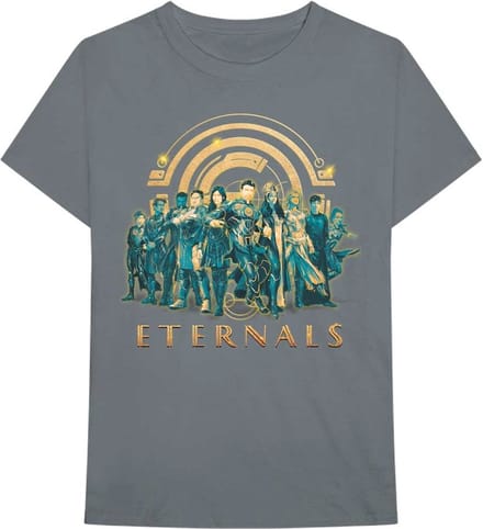 Marvel Eternals - Heroes Heren T-shirt - M - Grijs
