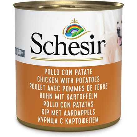 Schesir Kip met Aardappelen 6x 285g