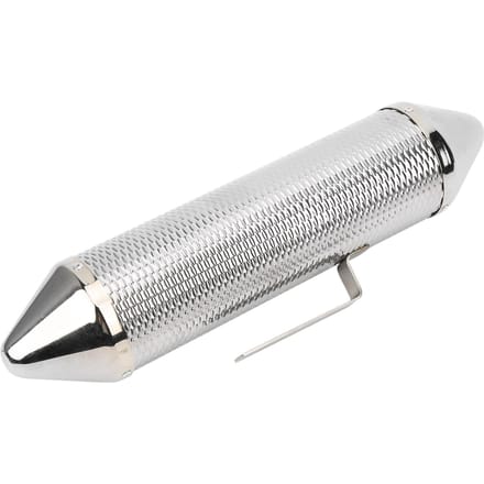 Guiro Shaker Schraper Metaal Orff Percussie Instrument Muziek Lesmateriaal accessoires white
