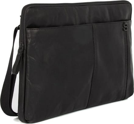 Leren Laptophoes - 13.3 inch - Yakima - Zwart