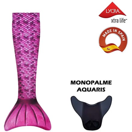 Zeemeermin kostuum met monovins Aquaris Kuaki Mermaids