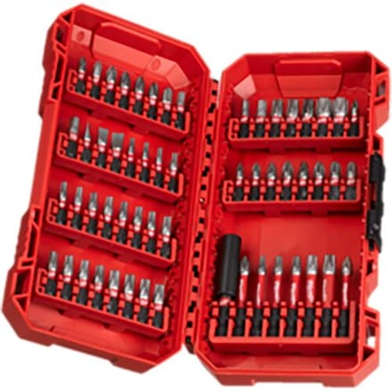 Milwaukee SHOCKWAVE IMPACT DUTY bitset 56-delig ( 4932492006 ) Phillips / Pozidriv / Torx / Hex / sleuf