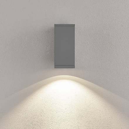 Deko-Light LED buiten wandlamp ShoreLine Pro Square, lichtgrijs, 830/840