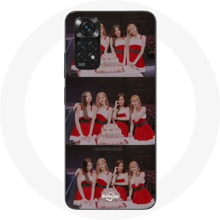 Coque pour Xiaomi Redmi Note 11 4G BLACKPINK Cadeau de Noël Chanson Last Christmas