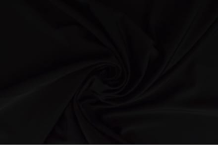 Lycra stof - Zwart - 1 meter - Per meter - 155cm breed