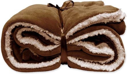 Unique Living Lars - Fleece Plaid - 150x200 cm - Coconut