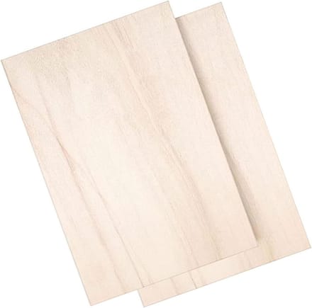 Lindehouten platen - Dun hout - Knutselprojecten maken - Glad oppervlak - 2-pack 0.5cm - Niet gespecificeerd