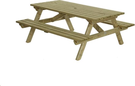 Talen picknicktafel - 180x160 cm - 35 mm dikke plank