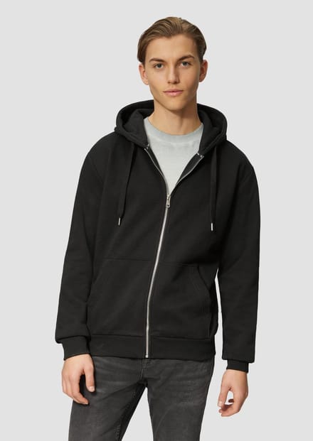 Q/S designed by - Vest - Maat M - Mannen - ZWART - katoen