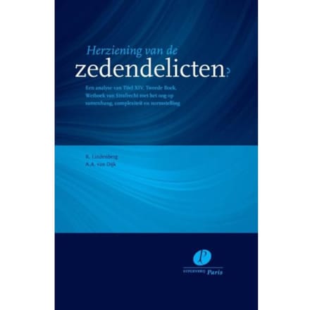 Herziening Van De Zedendelicten? - K. Lindenberg