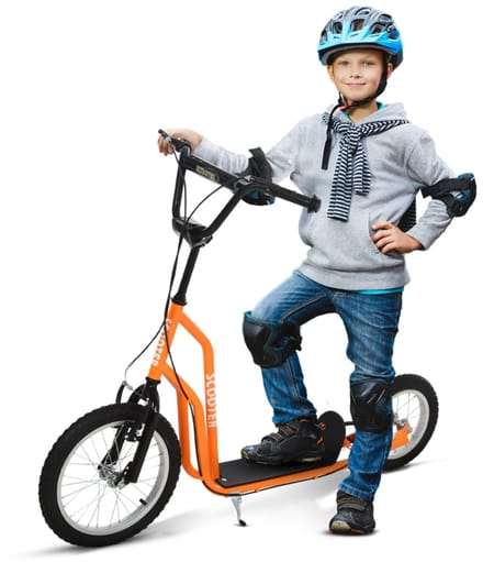 Step Met Luchtbanden - Verstelbaar - 5+ Jaar - Oranje