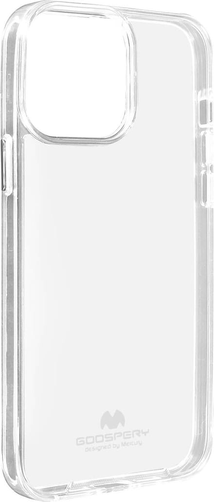 Mercury, Hoesje Geschikt voor iPhone 13 Pro Max Flexibele Siliconen, Transparant