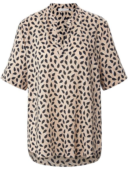 Blouse zonder sluiting Van Eterna beige