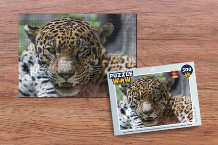 Puzzel Jaguar - Wild - Regenwoud - Legpuzzel - Puzzel 500 stukjes