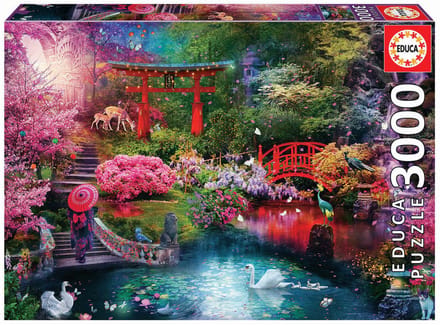 EDUCA - puzzel - 3000 stuks - JAPANSE TUIN