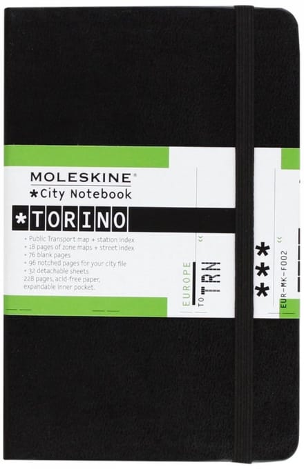 Moleskine Europe - City Notebook Turin