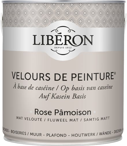 Liberon Velours De Peinture Muurverf - Mat - Rose Pamoison - 0,5l