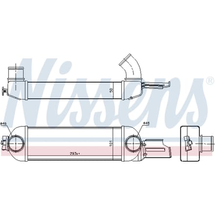 Intercooler NISSENS 96179