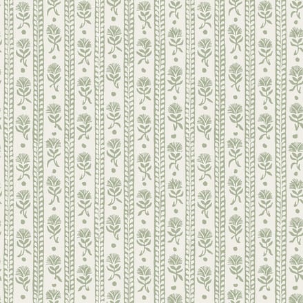 Boråstapeter Vliesbehang 8051 - Anno II - Botanisch Groen - 53cm x 10.05m