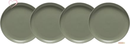 Kitchen Trend Casafina Dinerbord Set 4 stuks - 27 cm - Pacifica Groen