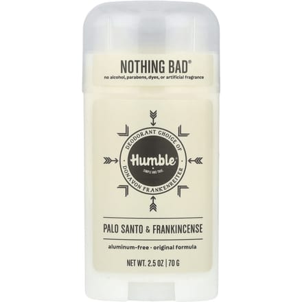 Humble Brands, Aluminum-Free Deodorant, Palo Santo and Frankincense, 2.5 oz (70 g) white