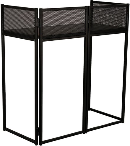 DJ-booth - Inklapbaar frame - Innox FlexBooth 200 - Zwart