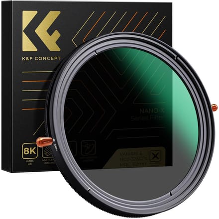 77mm 2-in-1 variabel instelbaar ND-filter Neutral Density Fader 5-Stop ND2-ND32 en CPL 77mm blue