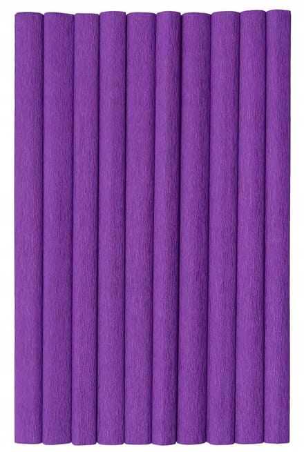 Gekreukt Vliegerpapier Paars 50x200cm - 10 Vel