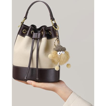 Emmertas Dames Herfst/winter Crossbody Tas Leer Dames Tas Super Hot Schoudertas beige