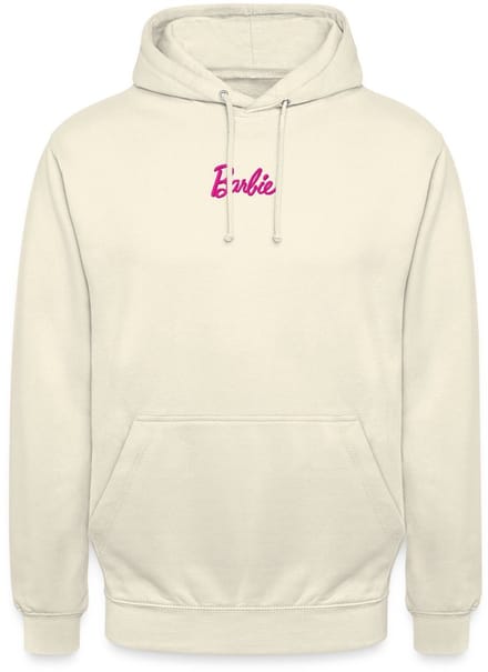 Barbie Logo Borduurwerk Hoodie Unisex